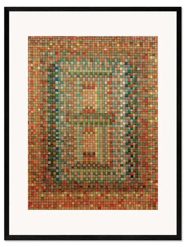 Gerahmter Kunstdruck Portal einer Moschee