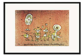 Gerahmter Kunstdruck Die heitere Seite