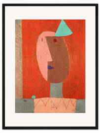 Gerahmter Kunstdruck Clown