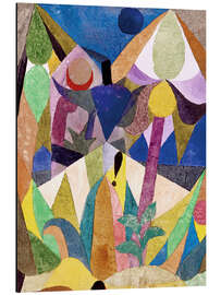 Magnettafel Mildtropische Landschaft