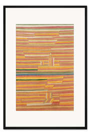 Gerahmter Kunstdruck Ort am Kanal