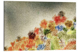 Magnettafel Büsche im Frühling