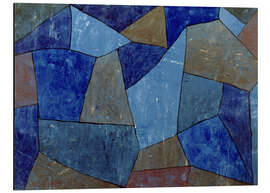 Magnettafel Felsen in der Nacht