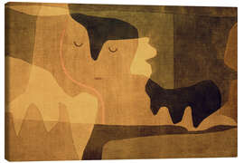 Tableau sur toile  Sieste - Paul Klee