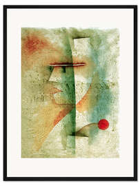 Gerahmter Kunstdruck Bildnis eines Kostümierten