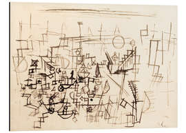 Magnettafel Gedränge im Hafen