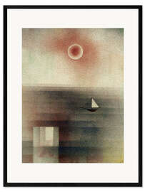 Innrammet kunsttrykk Calm Sea at Z...