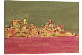 Gallery Print Zweihügel Stadt