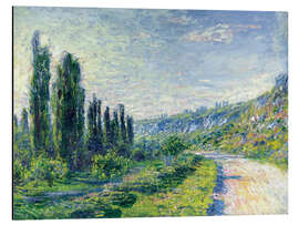 Magnettafel Straße nach Vétheuil