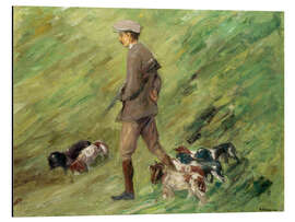 Magnettafel Jäger in den Dünen