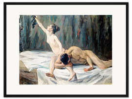 Gerahmter Kunstdruck Simson und Delila