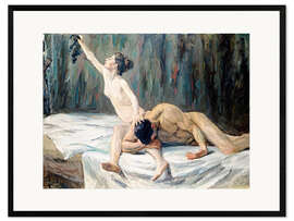 Framed art print Samson and Delilah