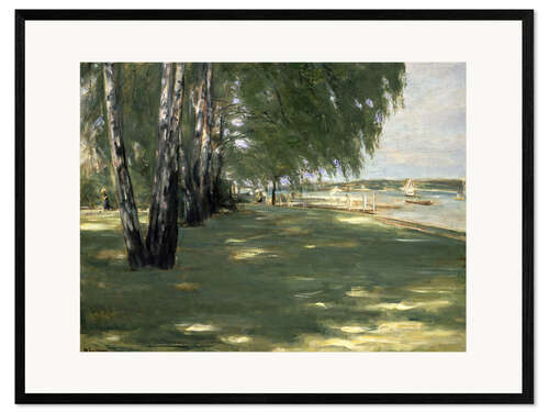 Framed art print The Artist's Garden