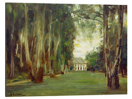 Magnettafel Wannseegarten mit Villa