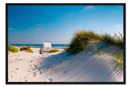 Gerahmter Kunstdruck Malerische Nordsee