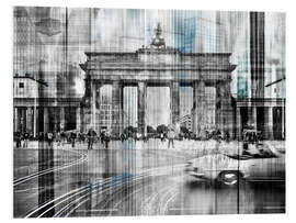 PVC-tavla Berlin Cityscape Brandenburger Tor