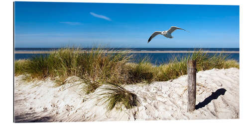 Quadro em plexi-alumínio Mar do Norte - Langeoog