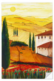 Sisustustarra Tuscan idyll 3 (brighter)