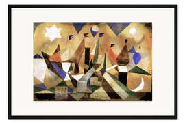 Gerahmter Kunstdruck Segelschiffe