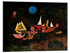 Magnettafel Abfahrt der Schiffe