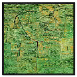 Gerahmter Kunstdruck Entlegene Landschaft