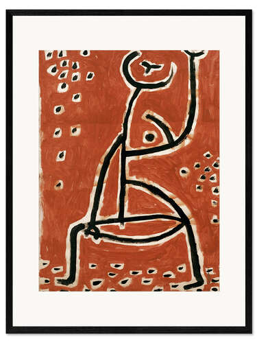 Stampa artistica con cornice Lady of the Sport
