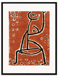 Stampa artistica con cornice Lady of the Sport