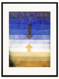 Gerahmter Kunstdruck Scheidung Abends