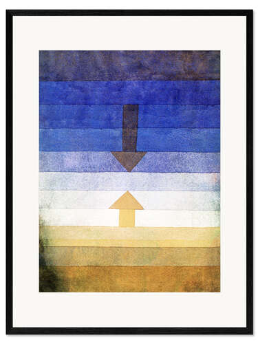 Framed art print Separation in the Evening