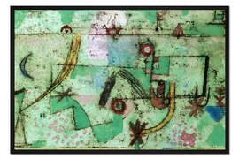 Gerahmter Kunstdruck In der Art von Bach