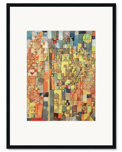 Plakat artystyczny premium w ramie Dogmatic Composition