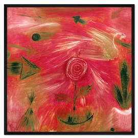 Gerahmter Kunstdruck Rosenwind