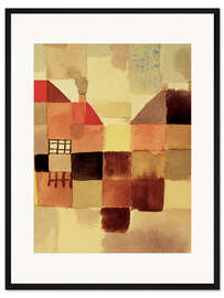 Gerahmter Kunstdruck Nördlicher Ort