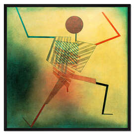 Gerahmter Kunstdruck Der Springer