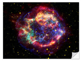 Wall sticker Supernova remnant Cassiopeia A