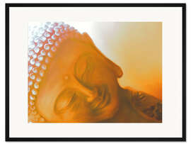 Gerahmter Kunstdruck Buddha-Gelassenheit
