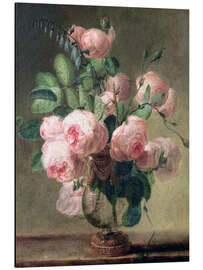 Magnettafel Vase mit Blumen 