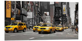 Stampa su PVC I taxi di New York