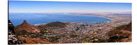 Alubild Kapstadt Panoramablick - HADYPHOTO