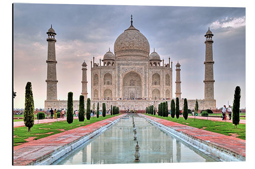 Cuadro de aluminio Taj Mahal - Mausoleo en Agra