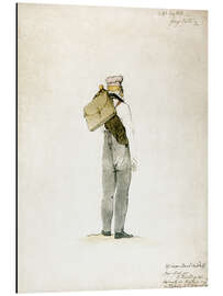 Magnettafel Caspar D. Friedrich auf einer Fußreise im Riesengebirge