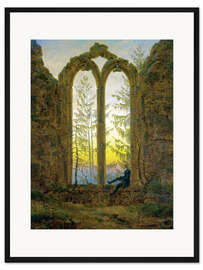 Gerahmter Kunstdruck Der Träumer