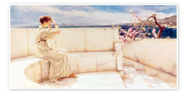 Poster  Expectations - Lawrence Alma-Tadema