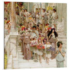 Magnettafel Frühling (Detail)