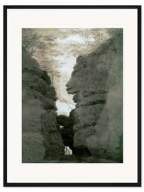 Gerahmter Kunstdruck Felsentor Uttenwalder Grund