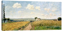 Canvas print June Morning near Pontoise