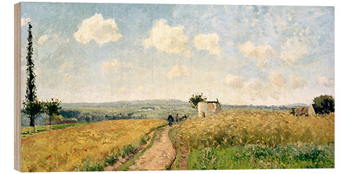 Obraz na drewnie June Morning near Pontoise