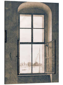 Magnettafel Blick aus dem Atelier II