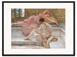 Gerahmter Kunstdruck Der Lieblingsdichter