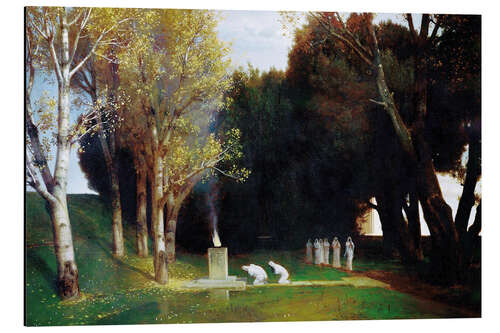 Aluminium print The Sacred Grove